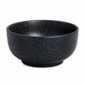 Bol en céramique noir moucheté 500 ml pour repas et desserts