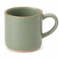 Mug en céramique 350 ml vert sauge avec anse